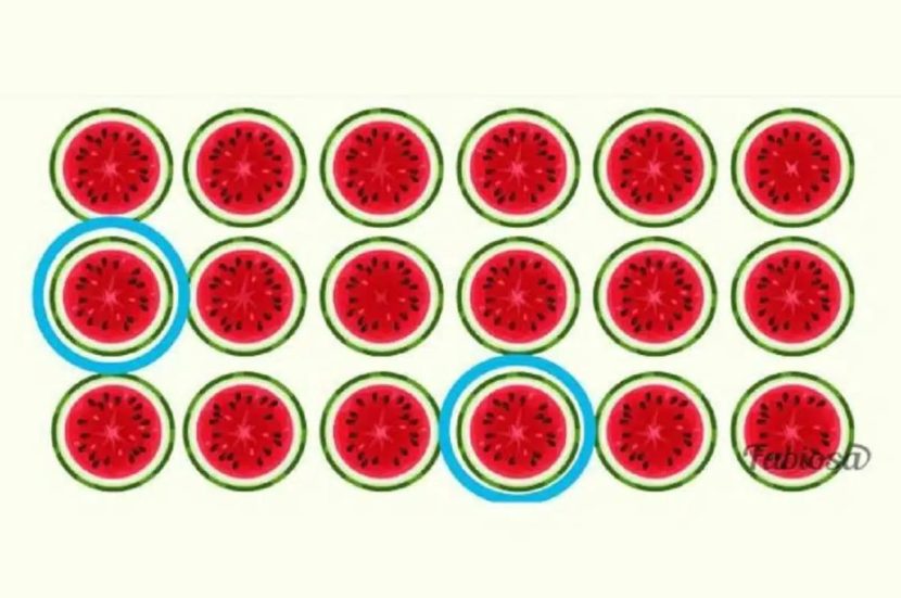 Solution au test des pastèques,