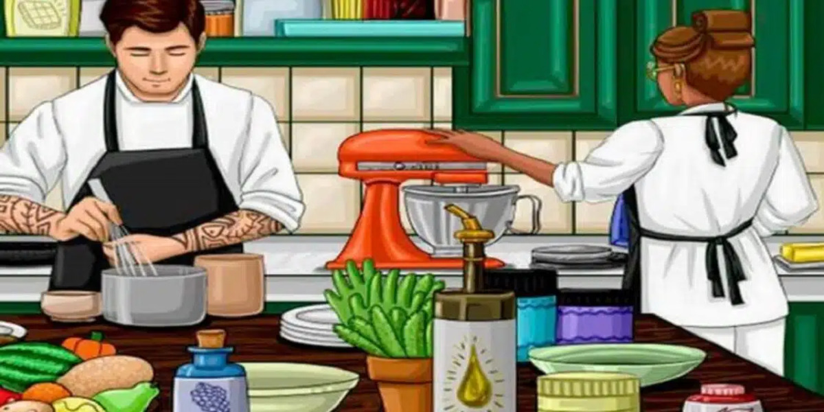 Un poussin minuscule s’est glissé dans cette cuisine