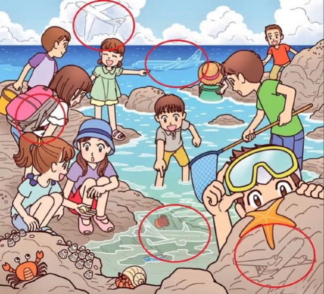 les 5 avions cachés