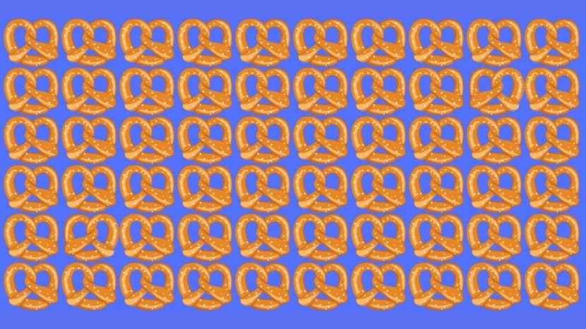 Ces deux bretzels différents échappent à 90 des gens